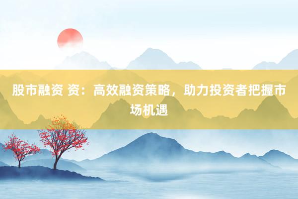 股市融资 资：高效融资策略，助力投资者把握市场机遇
